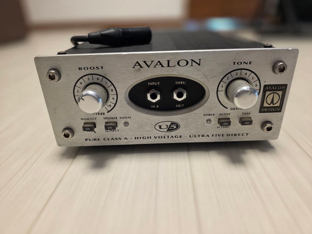 alex zhu　AVALON U5 DIRECT ダイレクトボックス