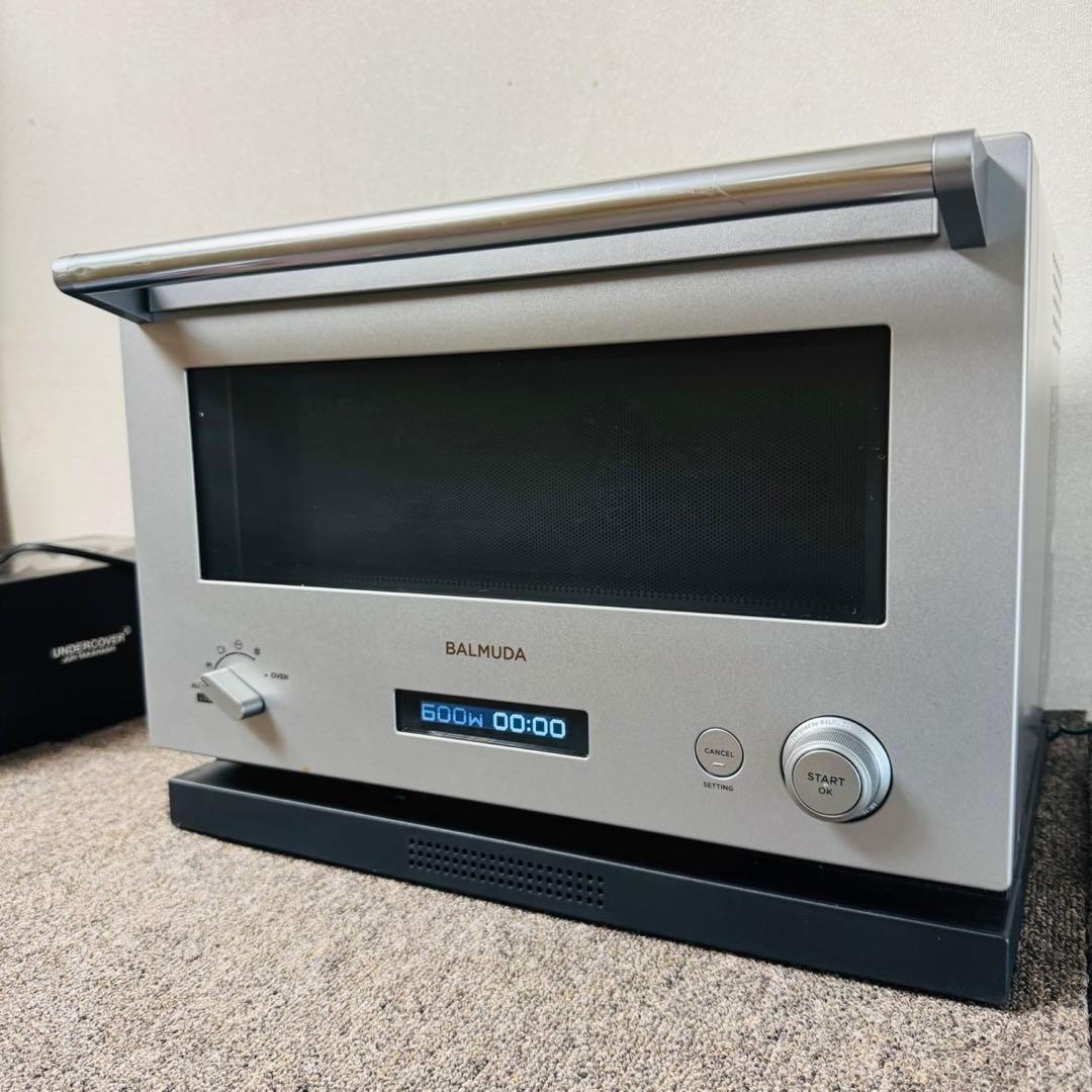 A19激安早い者勝ち！バルミューダ オーブンレンジステンレス おしゃれインテリア