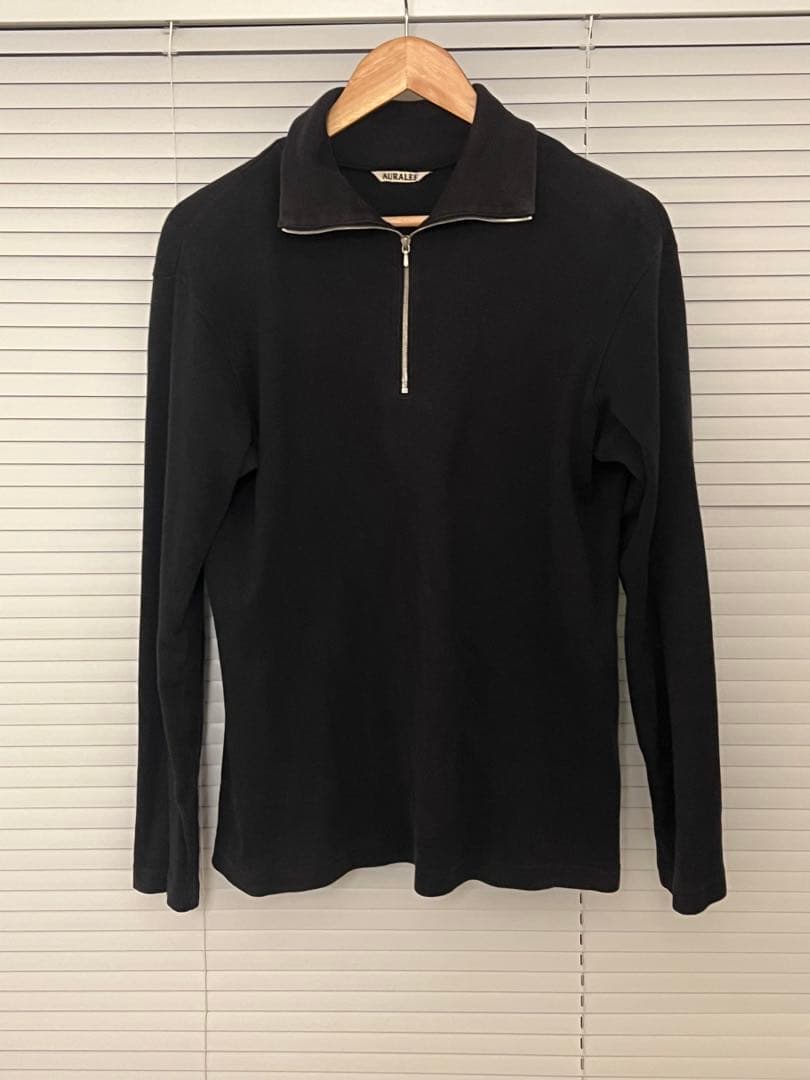 AURALEE ハーフジップ