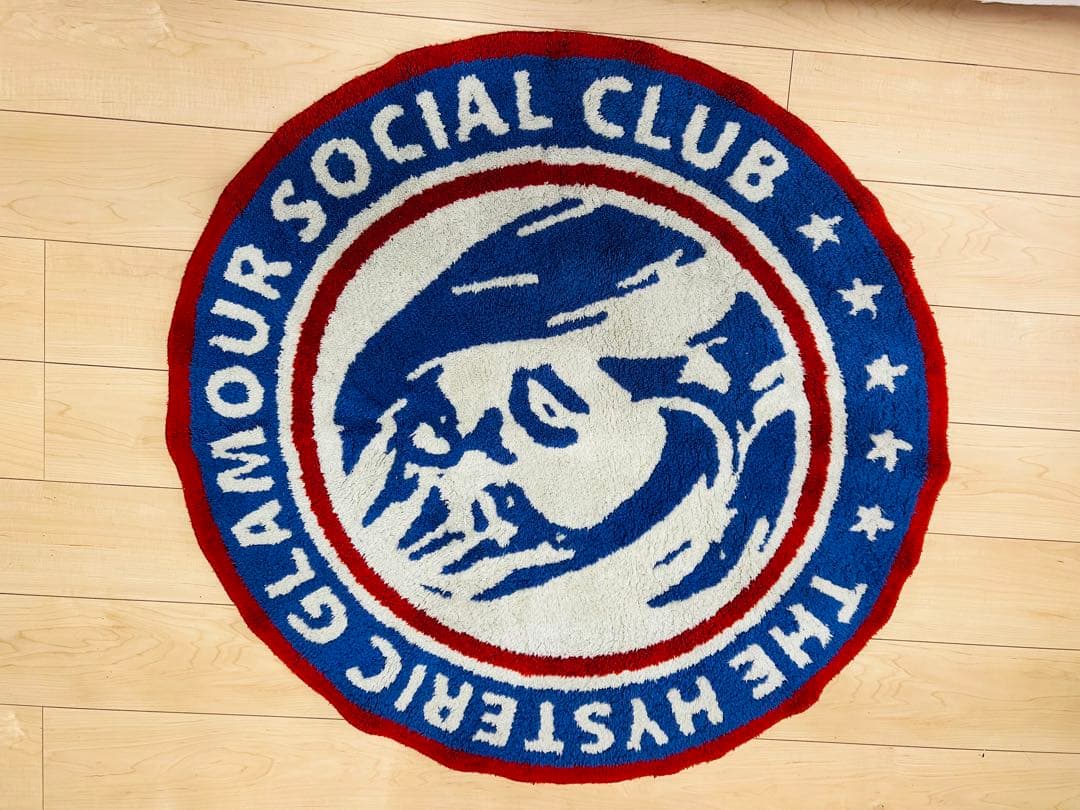 【非売品】HYSTERIC GLAMOUR 円形ラグ