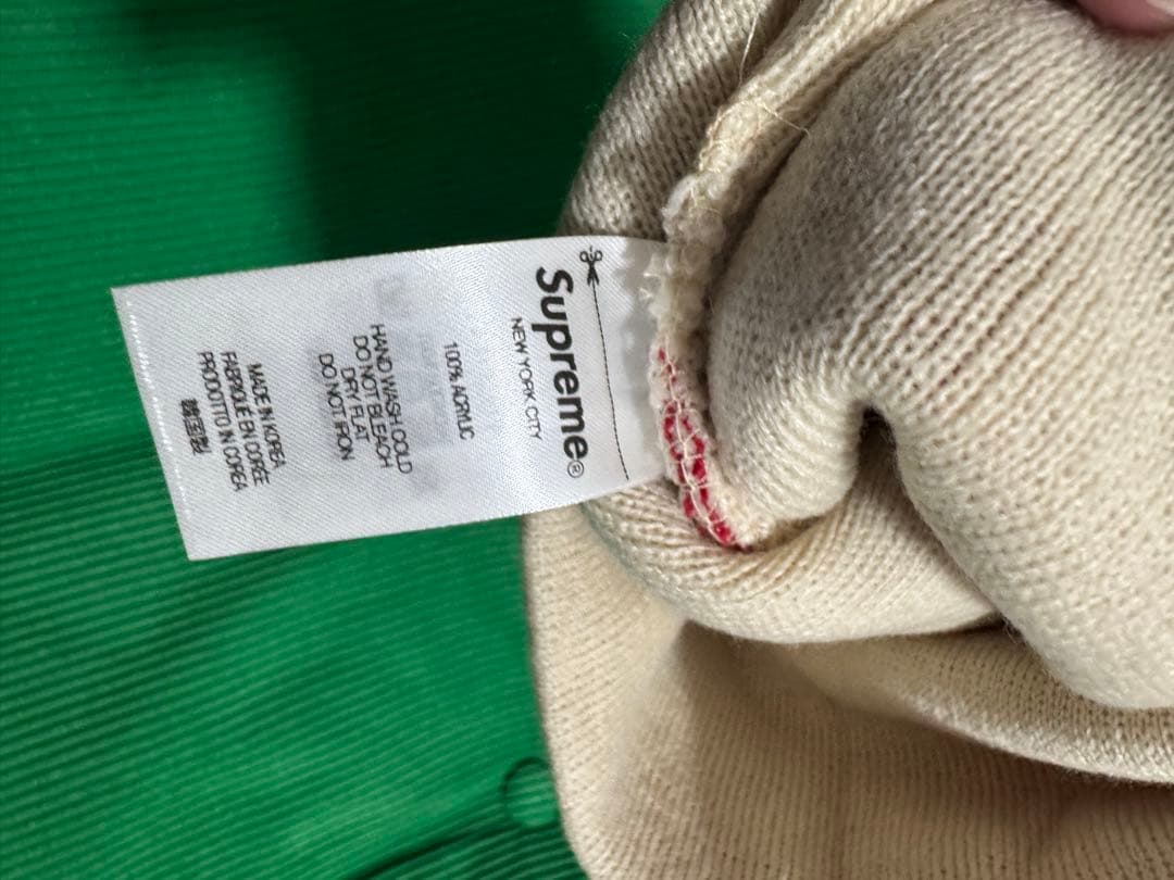 帽子 Supreme Fuck Money Beanie \"Stone\"