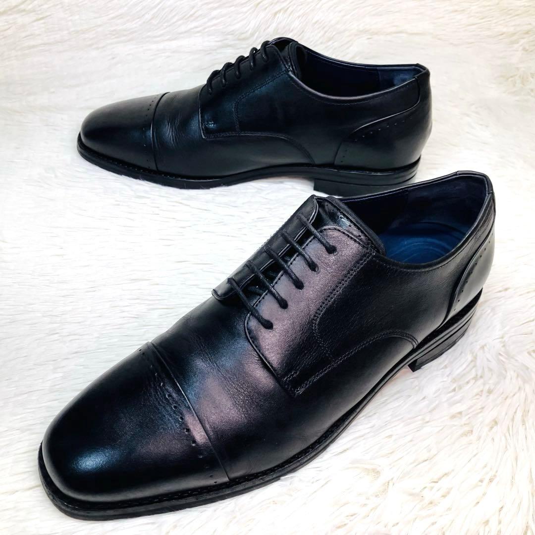 【極美品】コールハーン9Wグランド360 ストレートチップC28145 ブラック