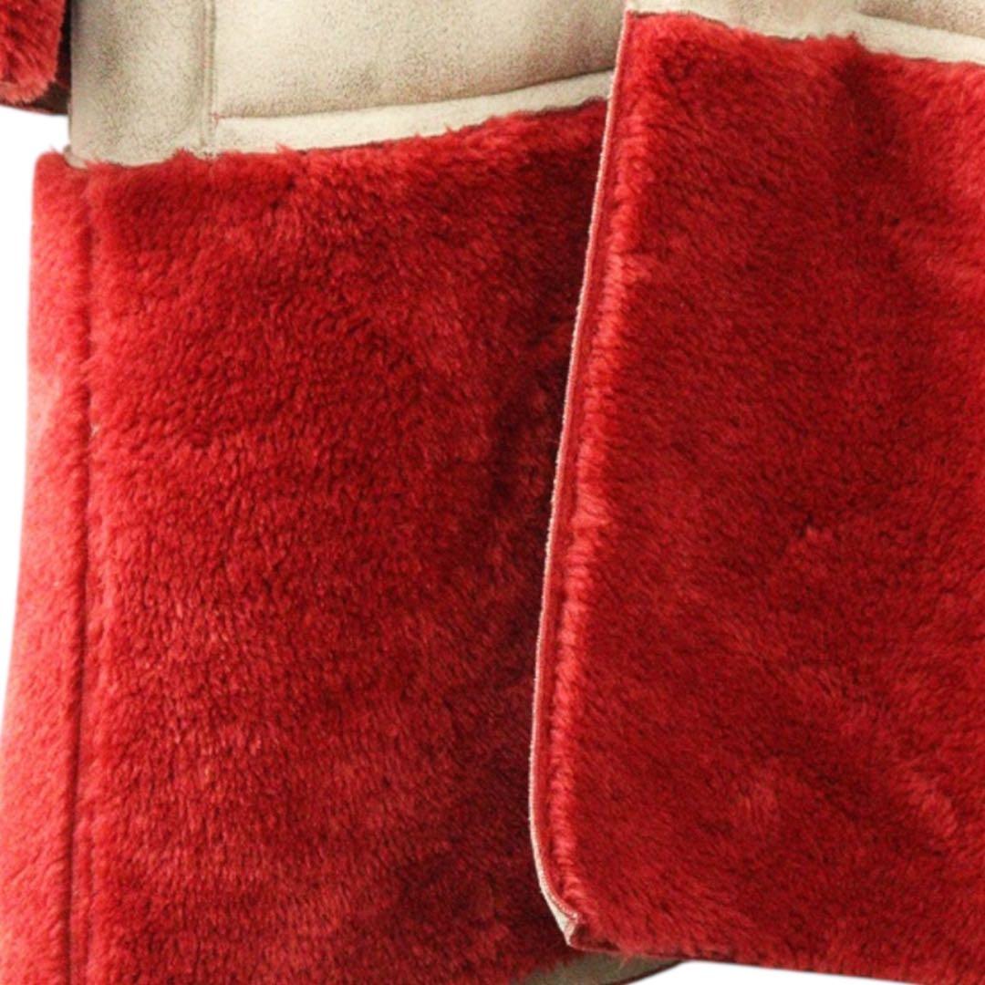 アズノゥアズオオラカ/ムートンロングコート/ファー/リバーシブル/フード/近年