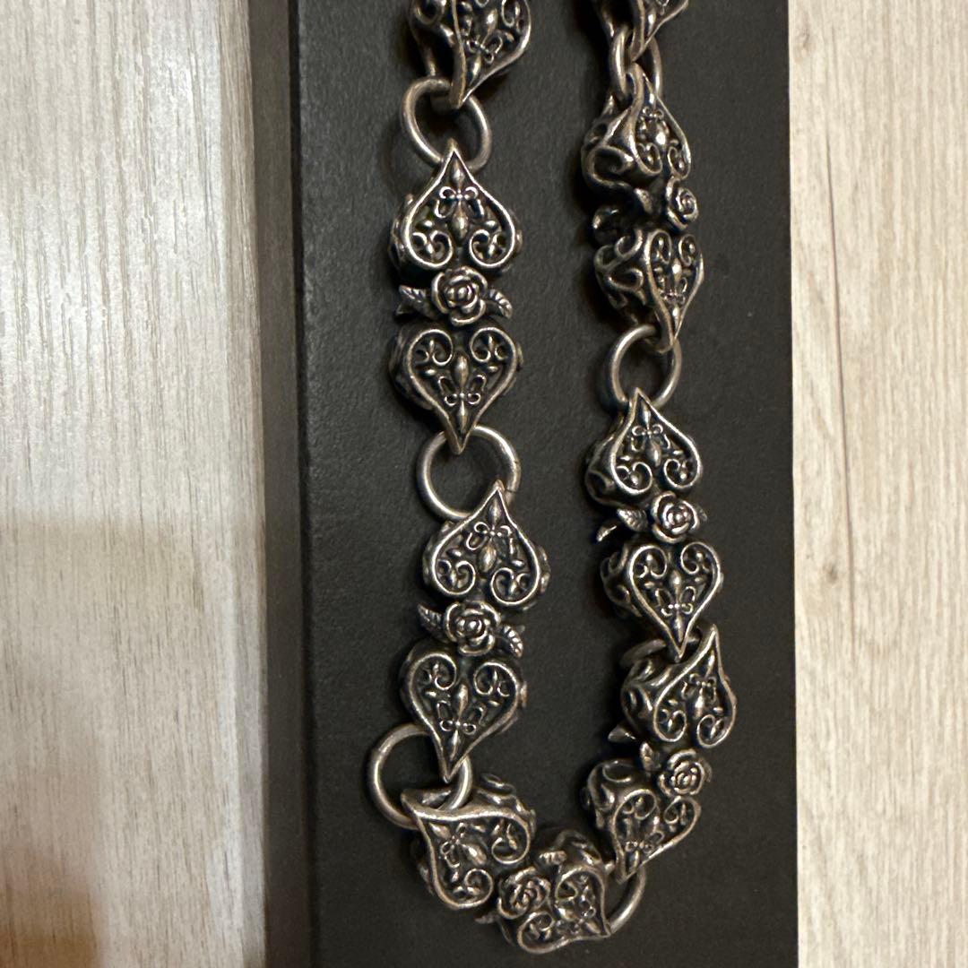 Elan Vital エランヴィタール　薔薇ウォレットチェーン925