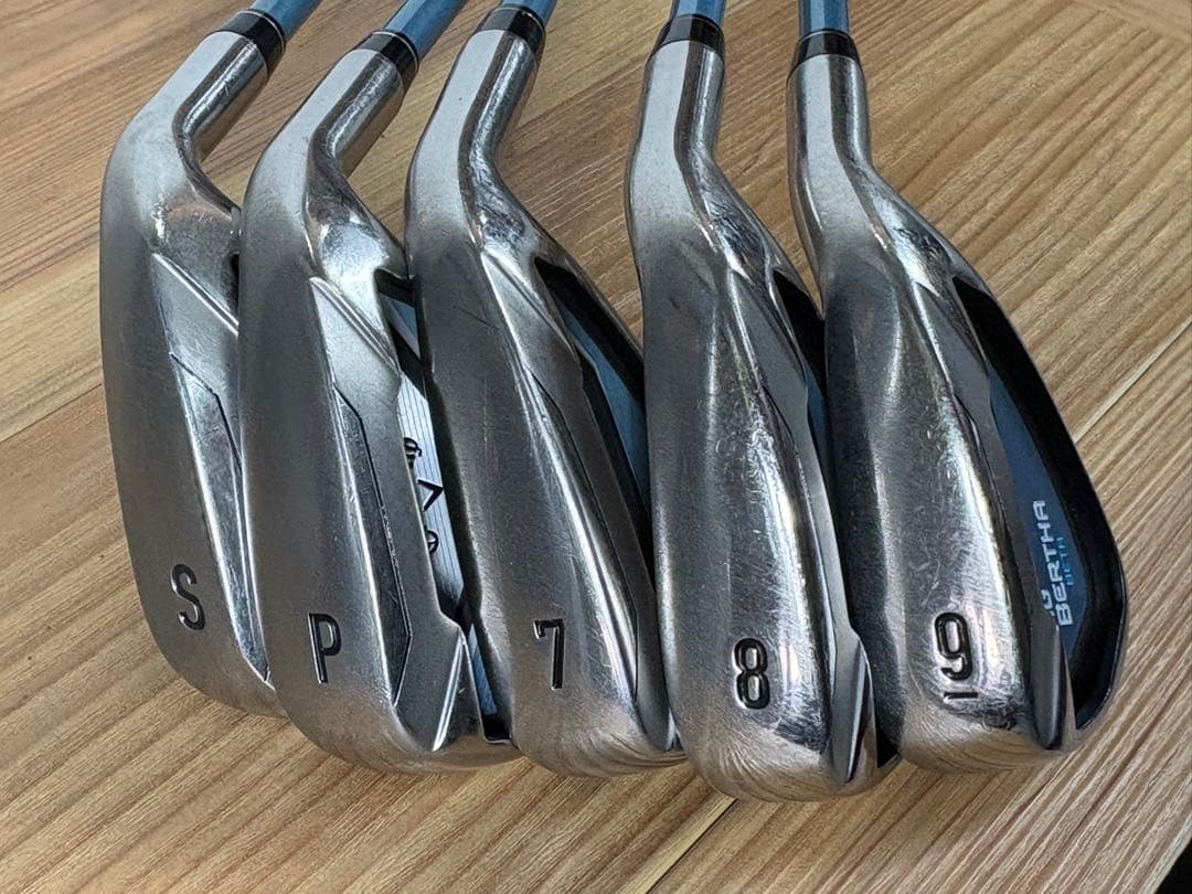 CallawayキャロウェイBIG BERTHA BETAレディス アイアン5本