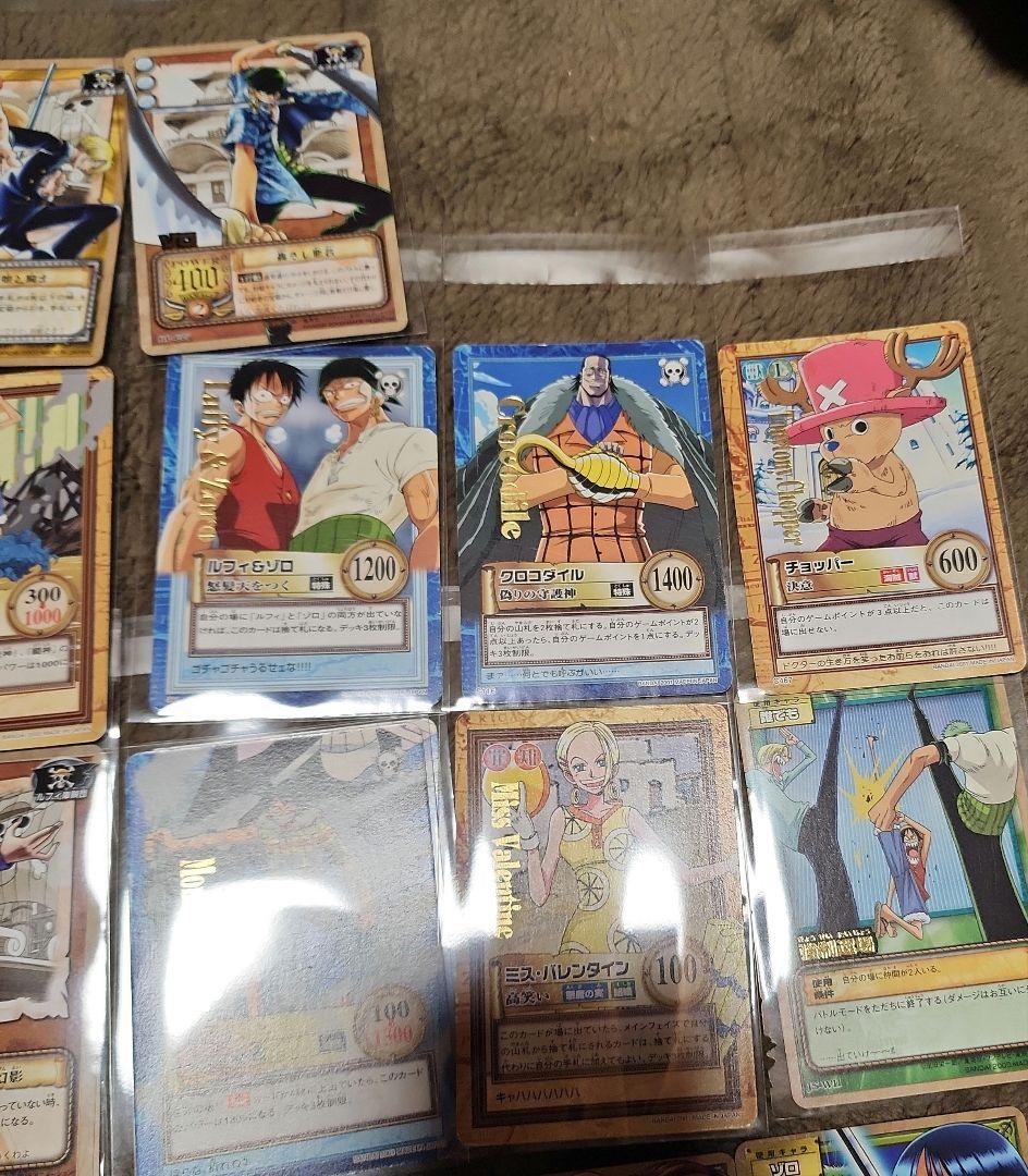 ワンピース トレーディング　カード　金　銀　文字　セット