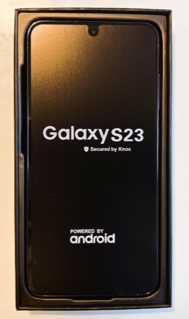 ⭐︎新品同様⭐︎Galaxy S23 [ファントムブラック]US版 SIMフリー