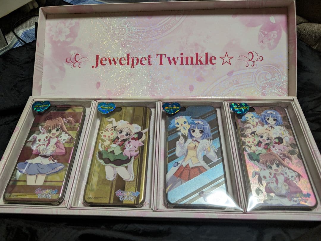 ジュエルペットてぃんくる☆ iPhone6Plusケースセット 未開封 シルバー