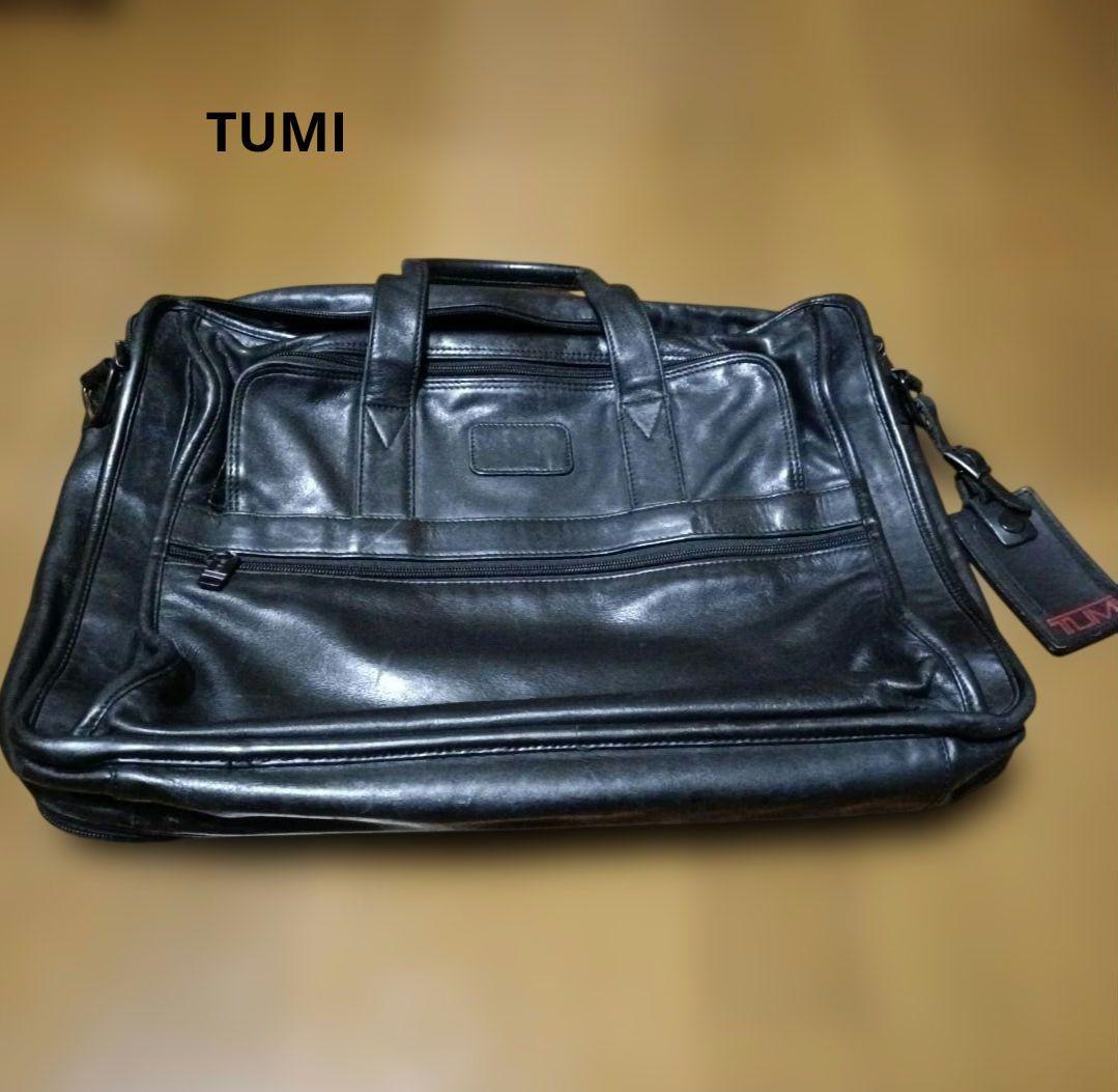 TUMI オールレザー エキスパンダブル オーガナイザー ブリーフ ナパレザー