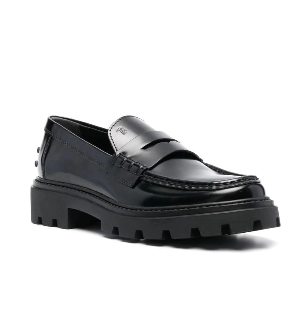 【TOD’S】トッズ ローファー ブラック 38 美品✨