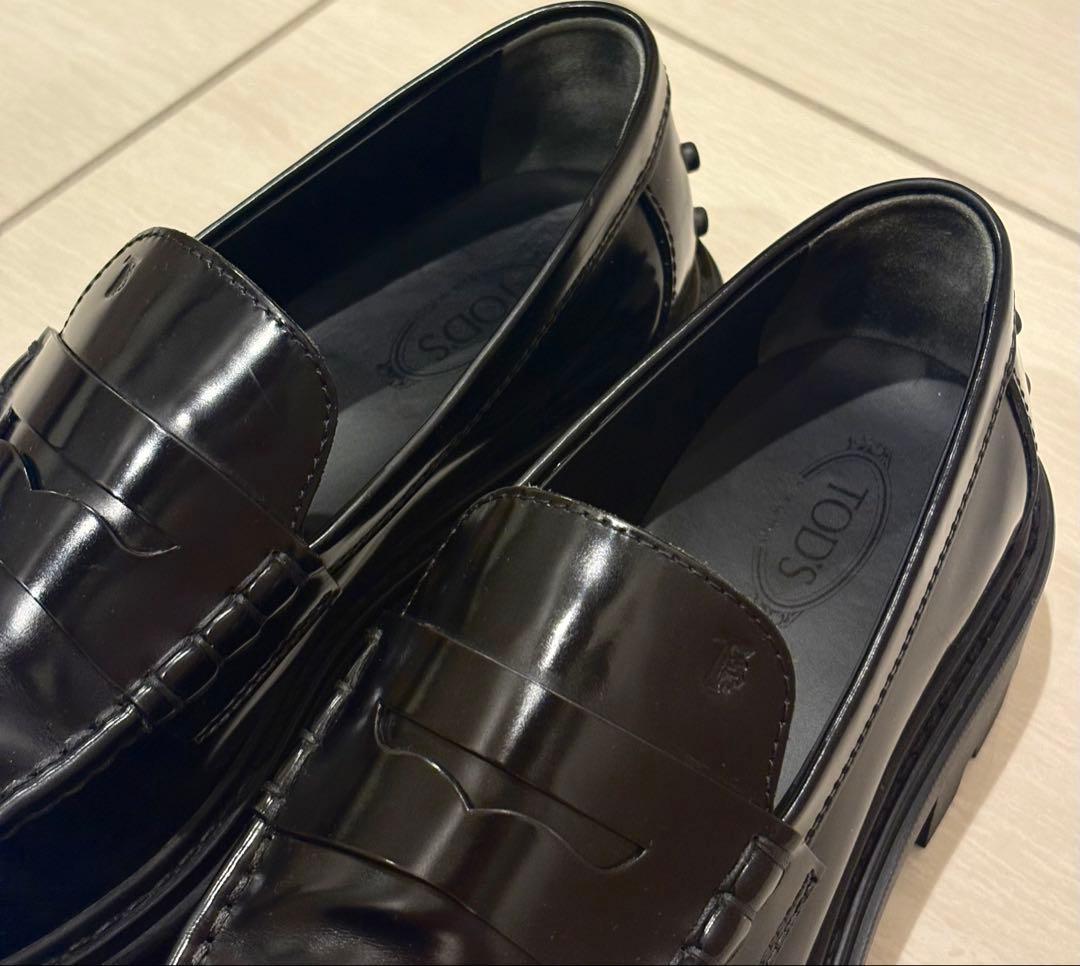 【TOD’S】トッズ ローファー ブラック 38 美品✨