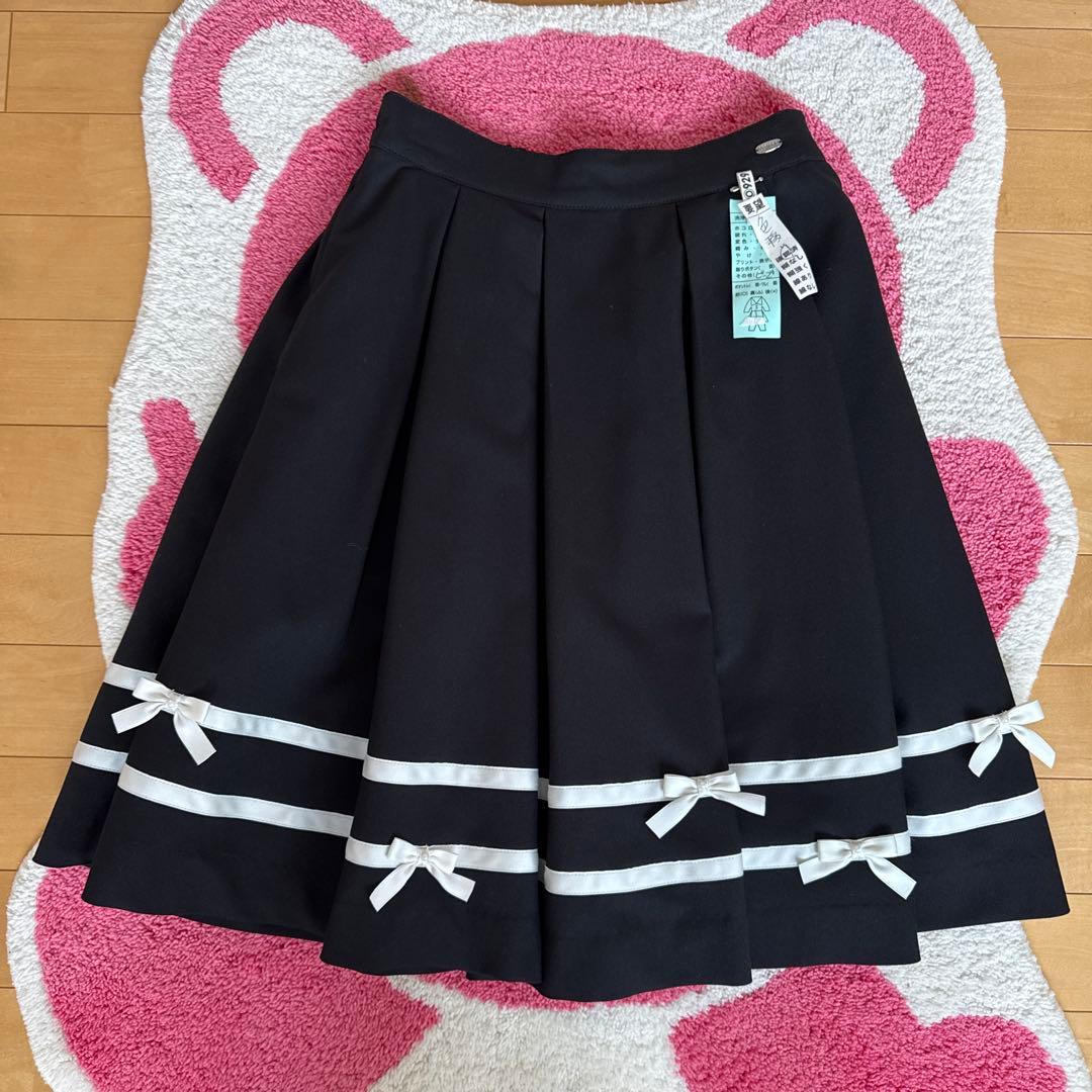 ☆なお様☆専用　メゾピアノ ジュニア 160 フォーマルスーツ 黒と白 リボン