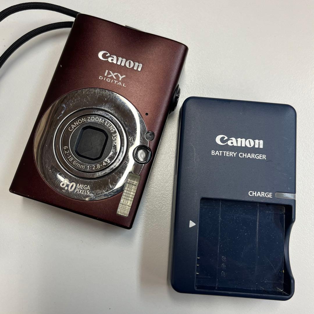 Canon IXY DIGITAL 20 ISコンパクトデジタルカメラ ブラウン
