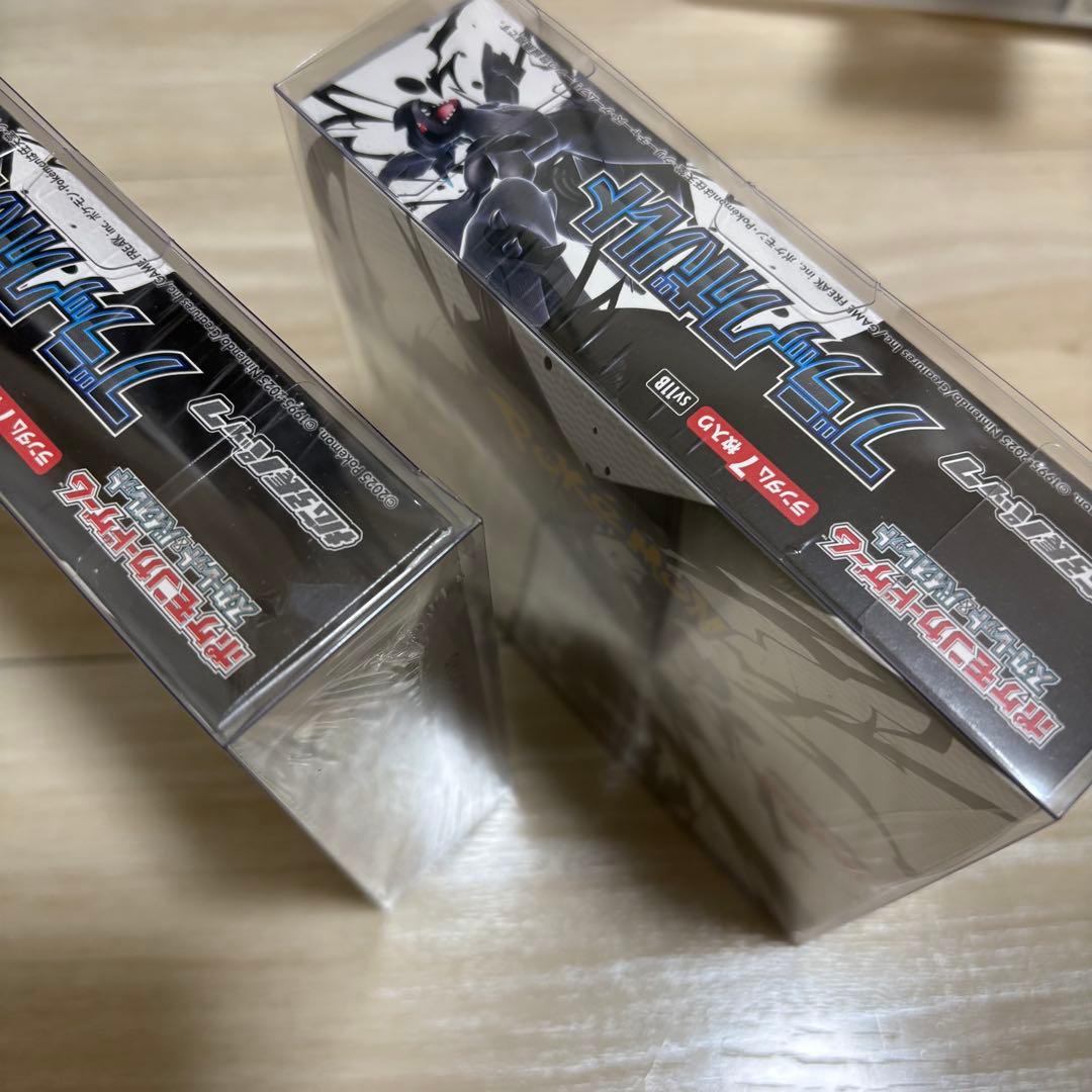 ポケモンカードゲーム ブラックボルト 未開封BOX シュリンク付き 2BOX