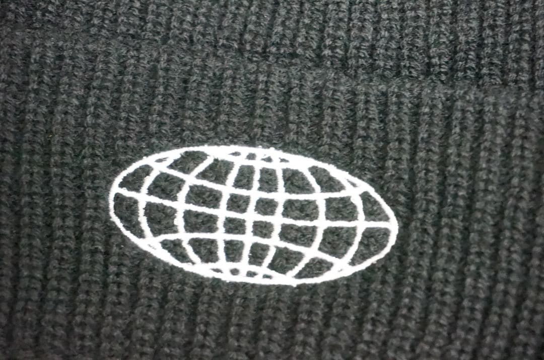 新品未使用 BAL バル BEANIE カフ リブ ビーニー ニット帽 ロゴ