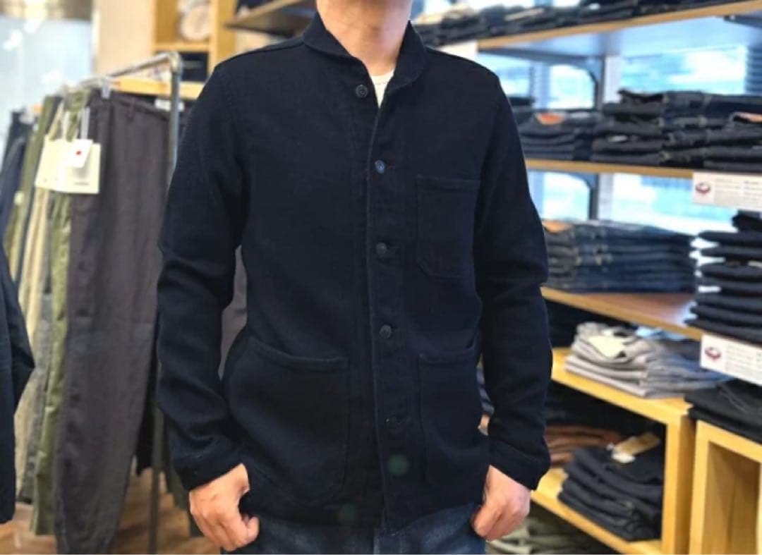 ヘ*ミ様 Momotaro Jeans MZOT0342 ネイビー カバーオール