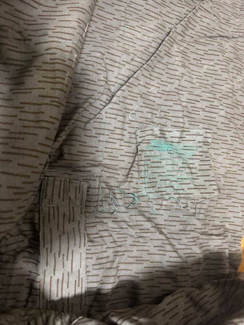 軍幕 東ドイツ軍テント レインドロップカモ③