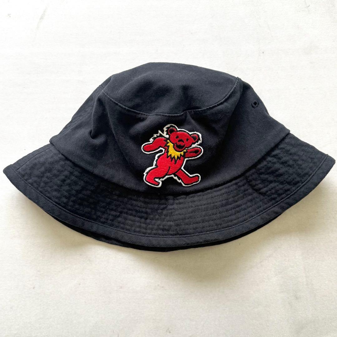 90s 当時物 グレイトフルデッド バケットハット ベア刺繍