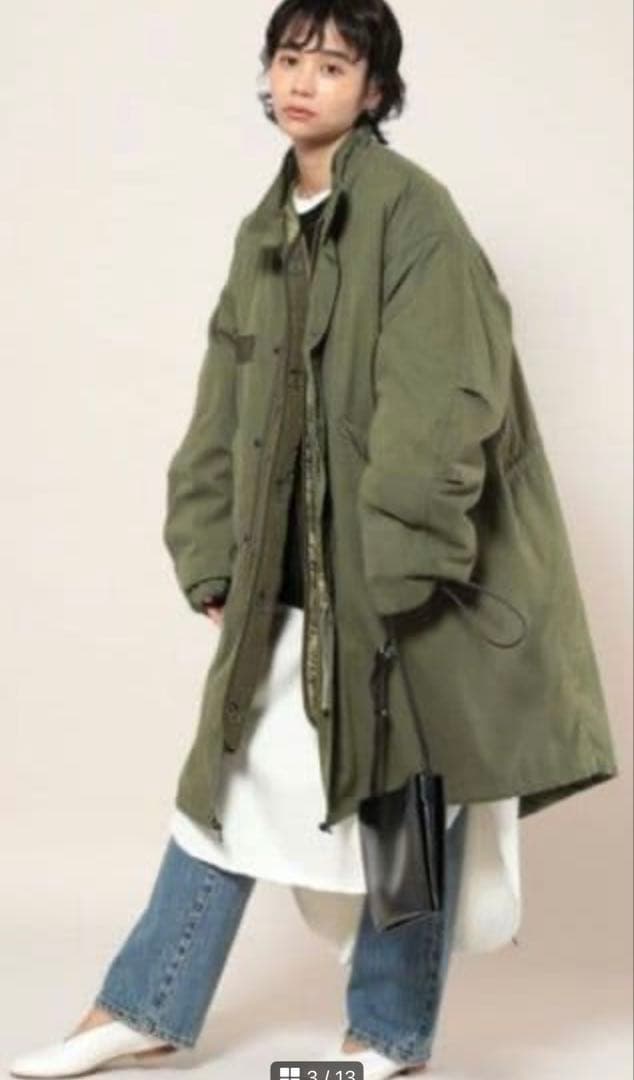 FREAK'S STORE モッズコートM-65 3way ライナー付　美品