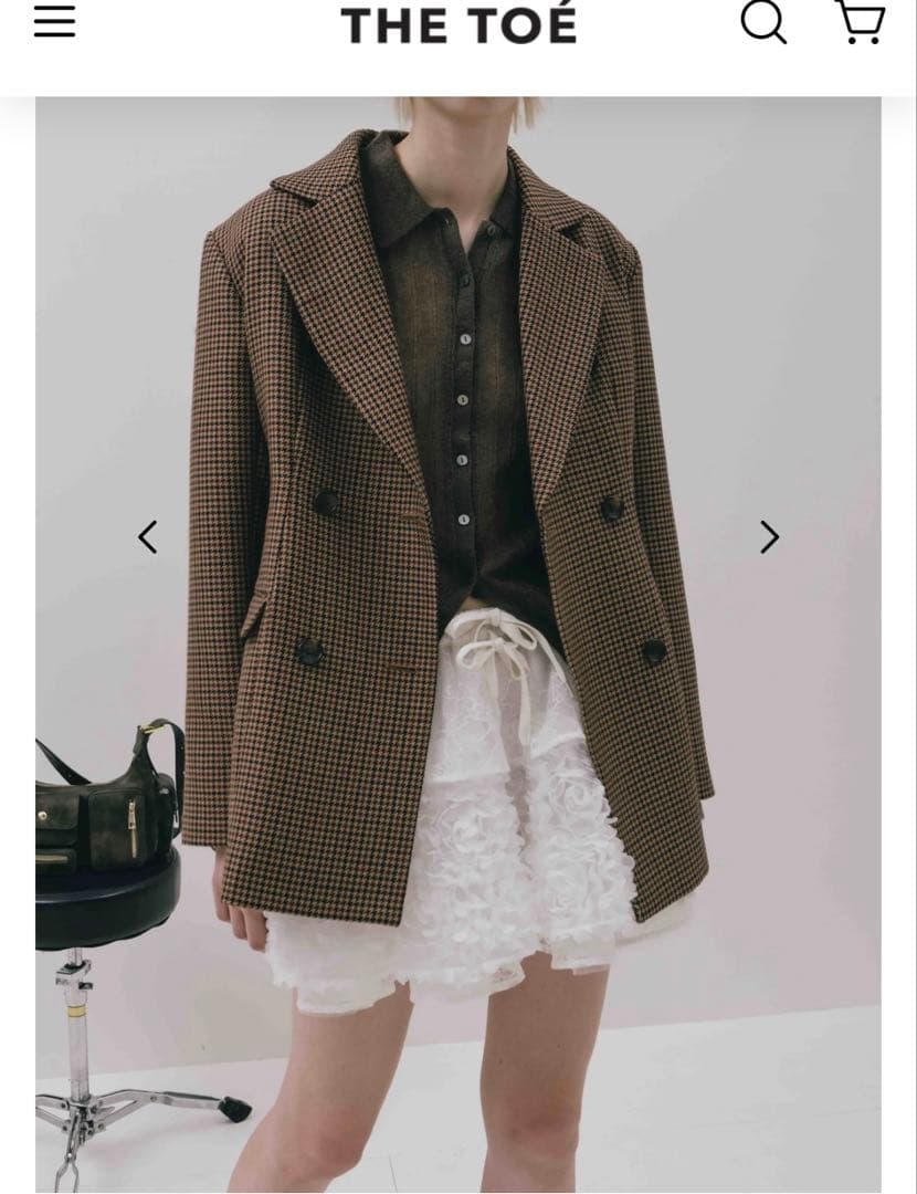 【美品】THE TOE スカート　Mayfair Lace Skirt