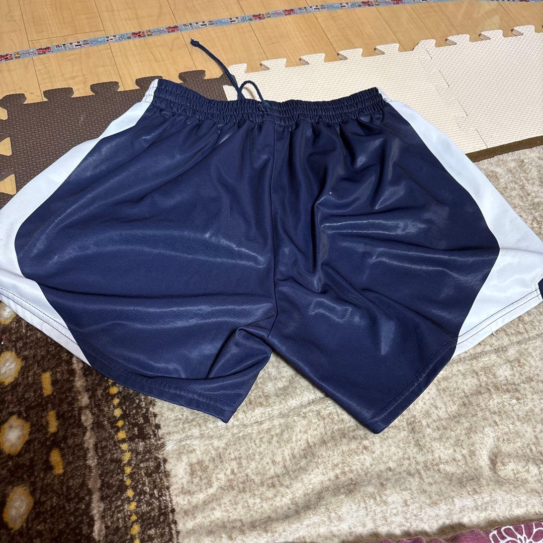 ゴ*ー様 バレーボール用オーダゲームパンツ　L ネイビー/ホワイト