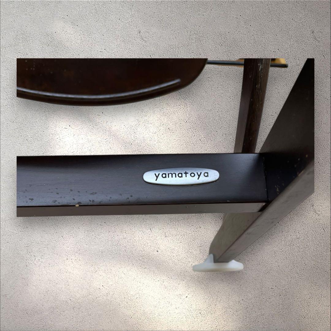 大和屋　すくすくチェア　イーエヌ　テーブルガード　ダークブラウン