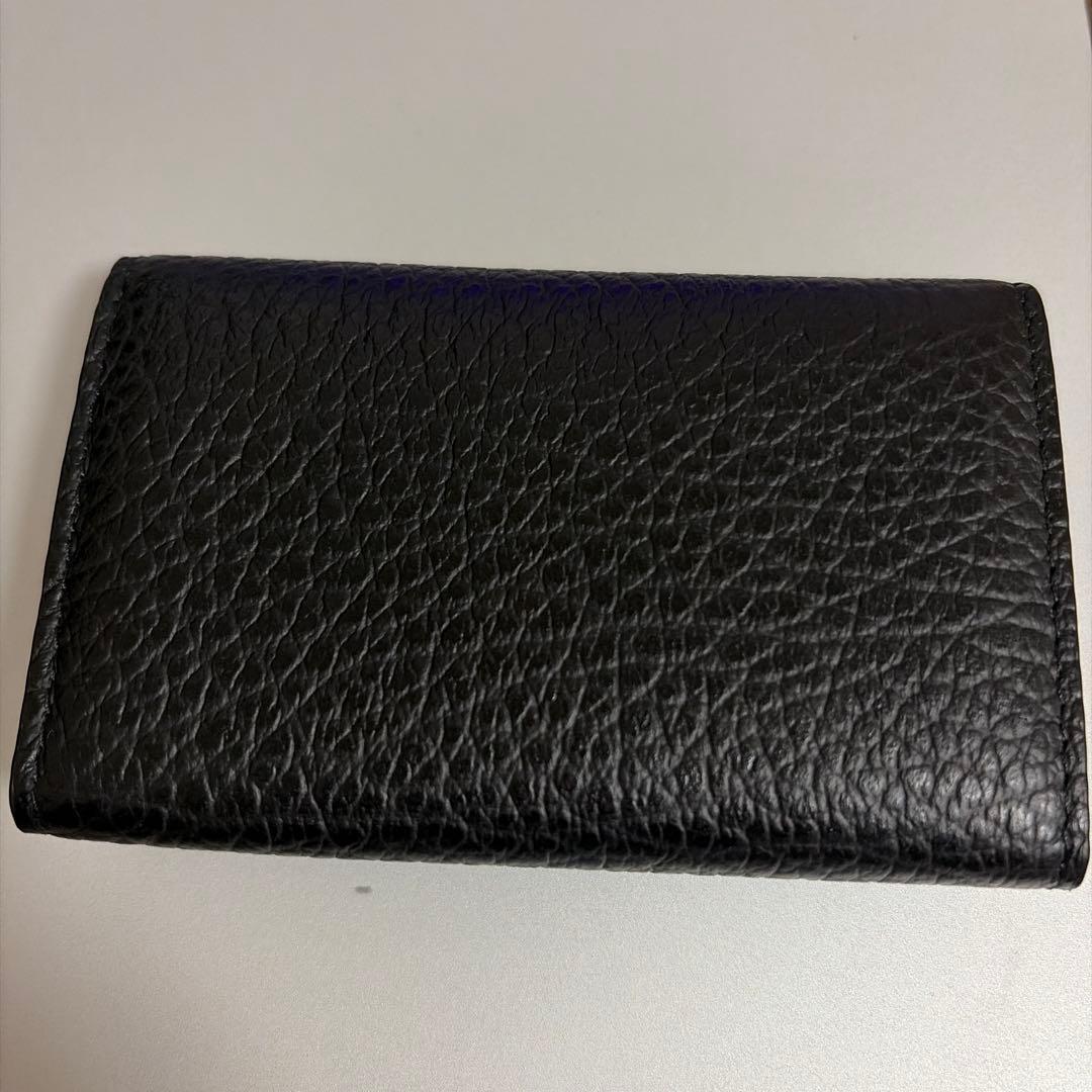 Maison Margiela 黒 レザー キーケース SA3UA0001