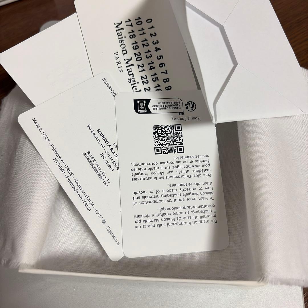 Maison Margiela 黒 レザー キーケース SA3UA0001