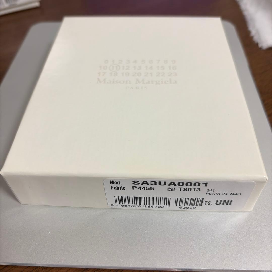 Maison Margiela 黒 レザー キーケース SA3UA0001