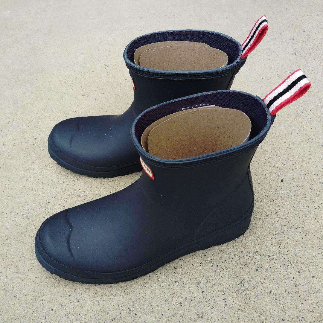 ハンター オリジナルプレイブーツ ショート ネイビー