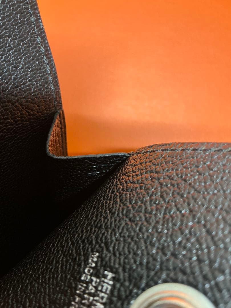 C*a様 HERMES エルメス ヴェスパ ストラップ ポーチ マルチケース 黒