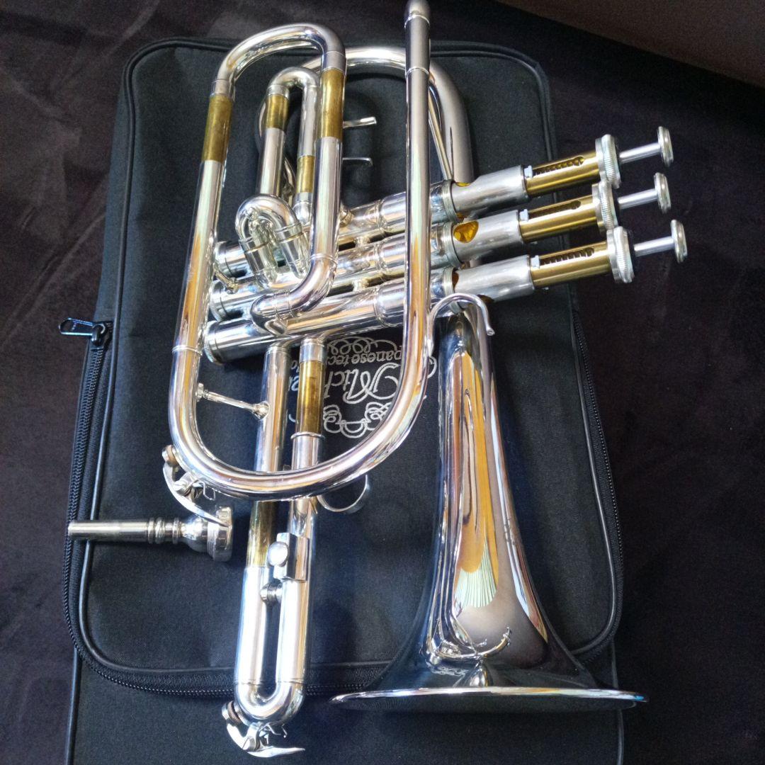 J.マイケル コルネット 本体 CT−470S マウスピース アルミミュート付き