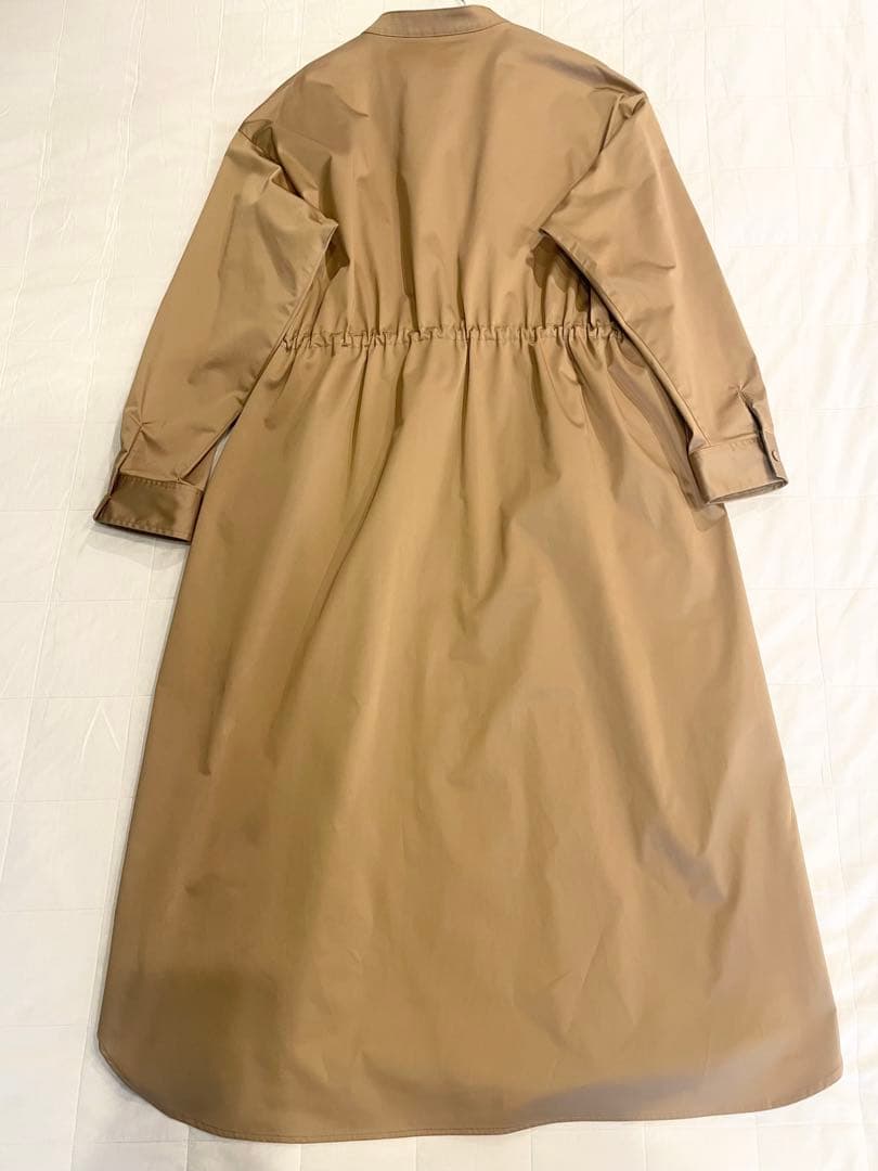 美品SOEJU ソージュ リモンタコートワンピース Mサイズ キャメル
