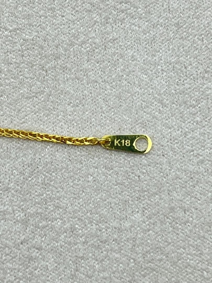 K18 ゴールド チェーンネックレス 2.00g