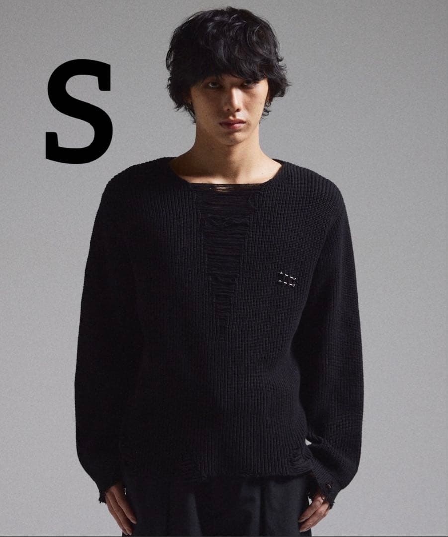 Pierced Damage Knit / ピアスダメージニット