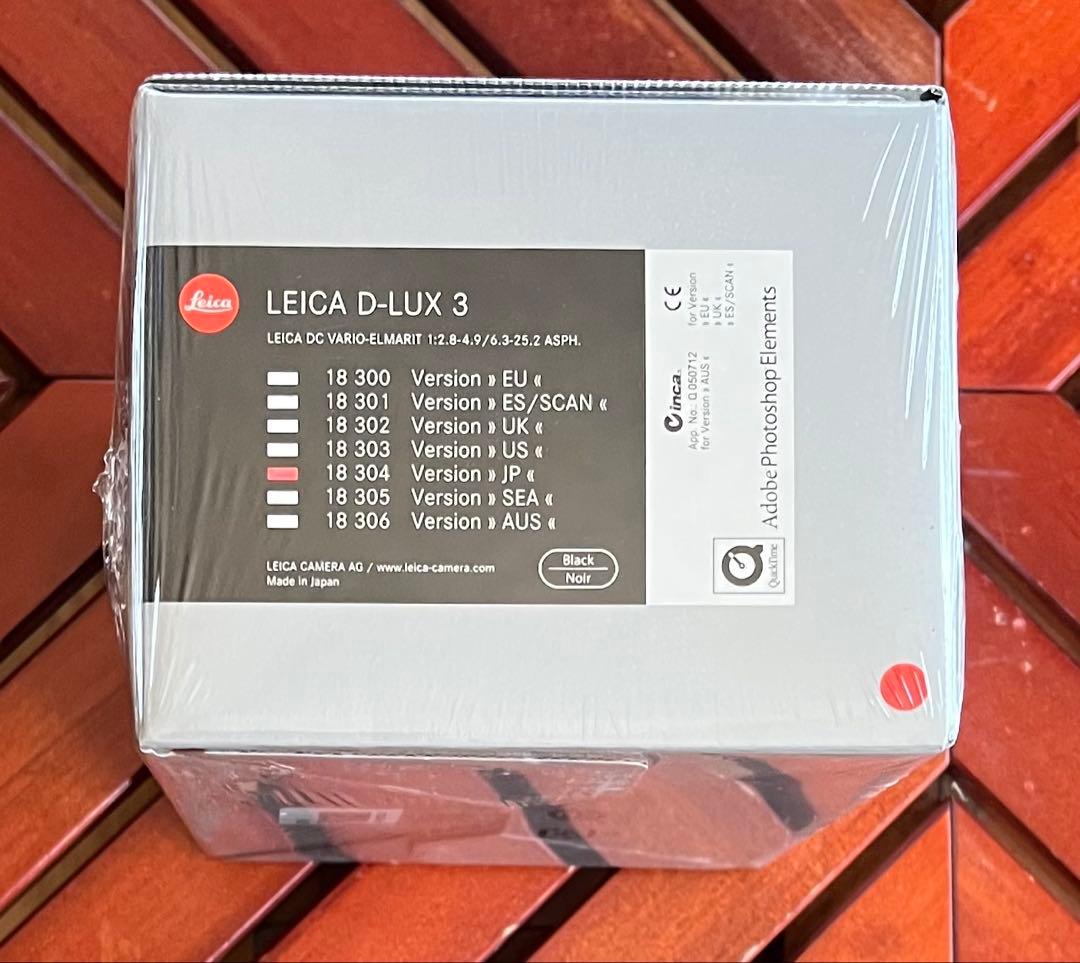 LEICA D-LUX3 新品未開封未使用品　防湿庫保管品