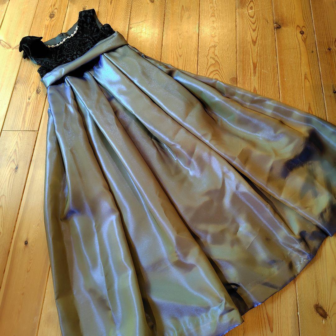 140cm♡お洒落！上品に煌めくクラッシックなオーダードレス