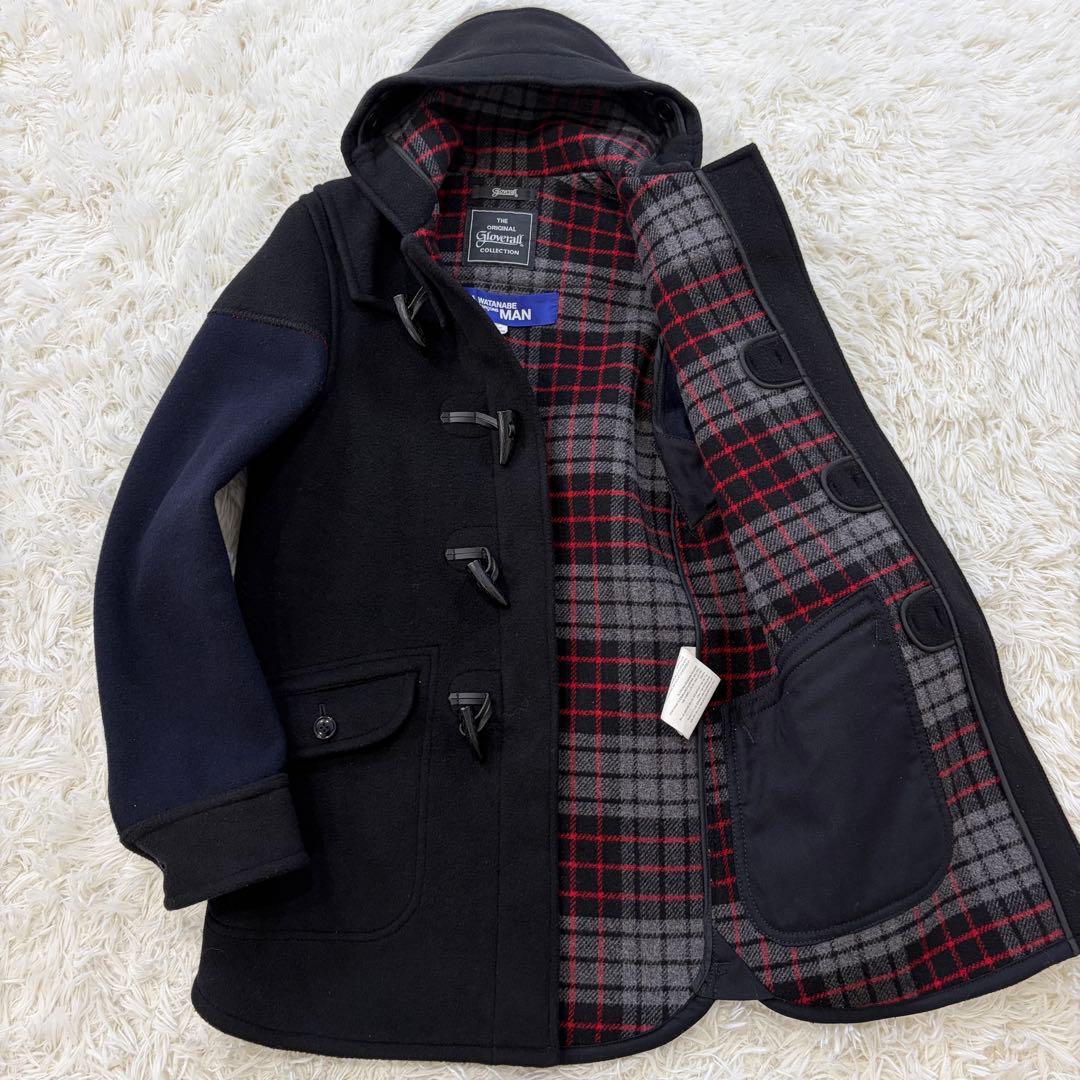 ジュンヤワタナベ コムデギャルソンマン×グローバーオール ダッフルコート S