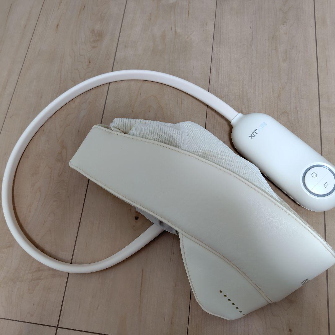 【美品】NIPLUX ヘッド・アイマッサージャー アイボリー　チルメット