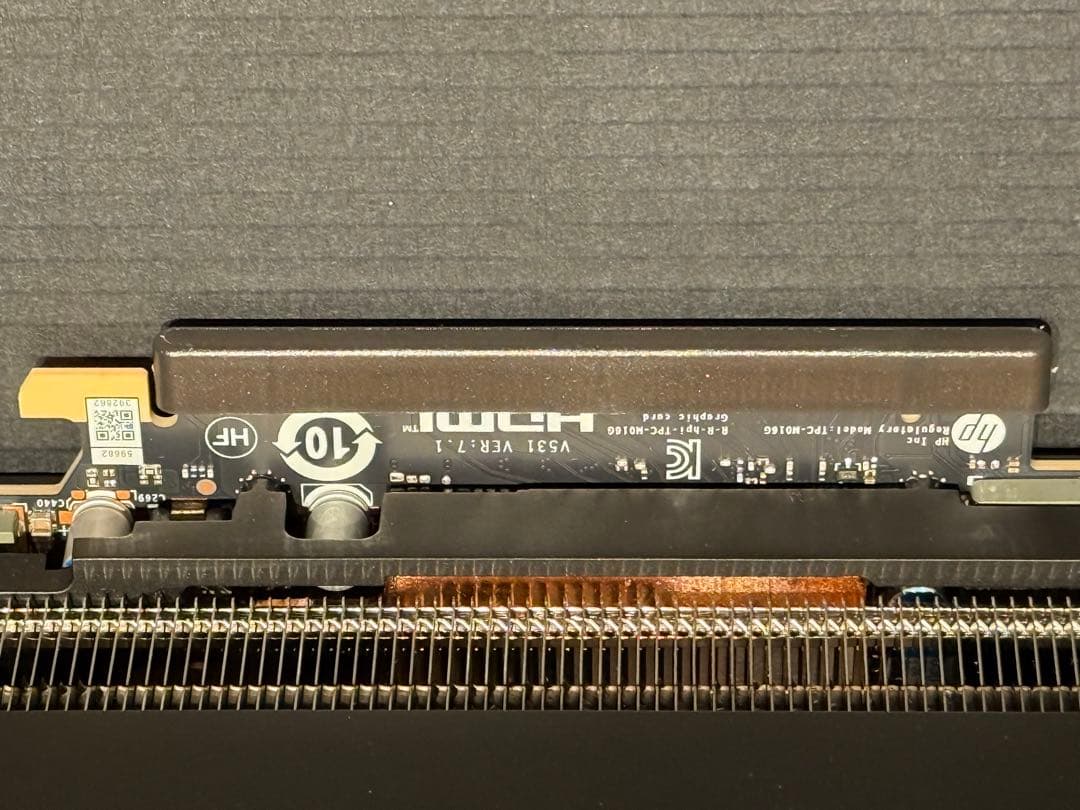 RTX 5070Ti 【HP OMEN 35Lから外した中古】