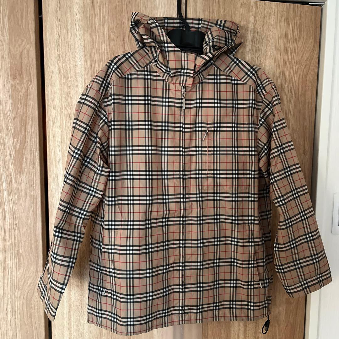【極美品/稀少】BURBERRY フーデッドジャケット（38） レディース
