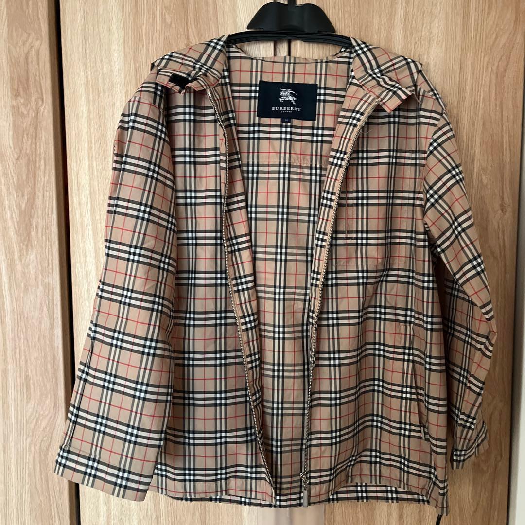 【極美品/稀少】BURBERRY フーデッドジャケット（38） レディース