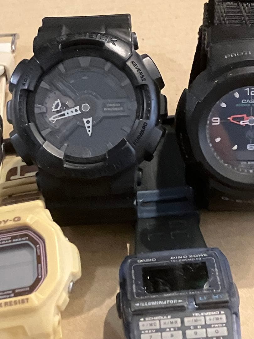 D*a様 G-SHOCKとCASIOのデジタル腕時計セット