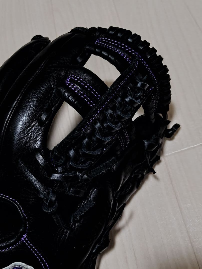 【超美品】久保田スラッガー 軟式 NRA型 福岡支店別注 黒×紫