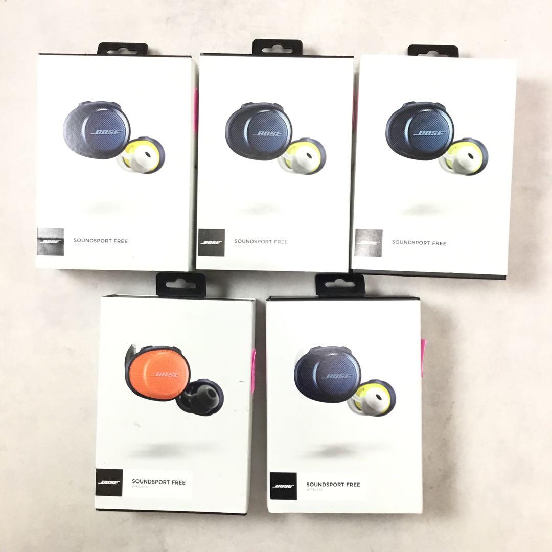 5つセット　Bose SoundSport Free イヤフォン　未使用ジャンク