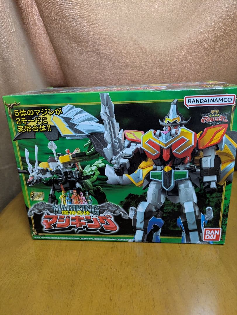 【未開封】SMP魔神合体マジキング 魔法戦隊マジレンジャー