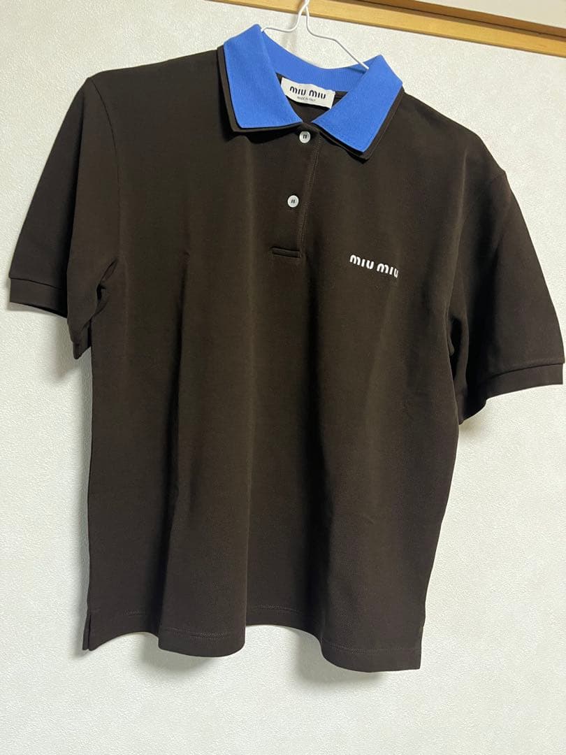 ミュウミュウ　ポップアップ限定　ポロシャツ　XSサイズ