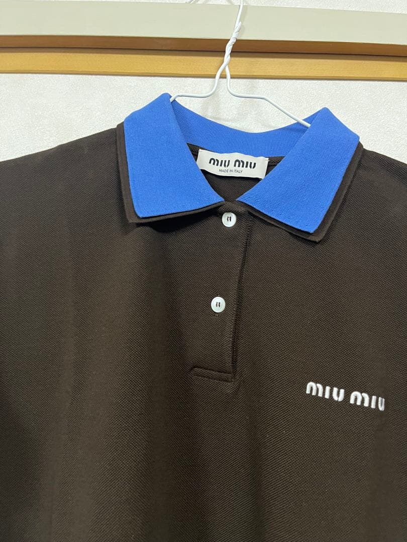 ミュウミュウ　ポップアップ限定　ポロシャツ　XSサイズ