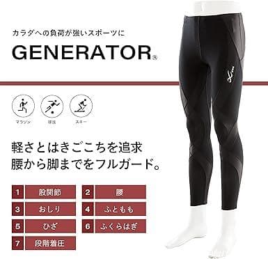 ワコール CW-X メンズスポーツタイツ ジェネレーターモデル　サイズMY