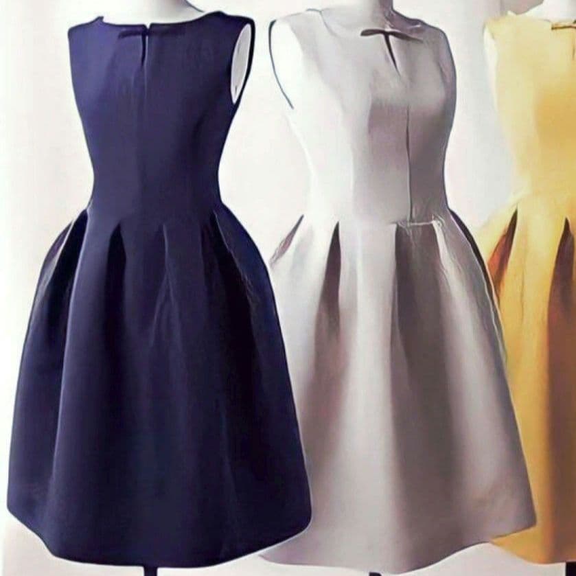 ☆FOXEYフォクシーシルクウールドレスアルドワーズリボンワンピース40☆